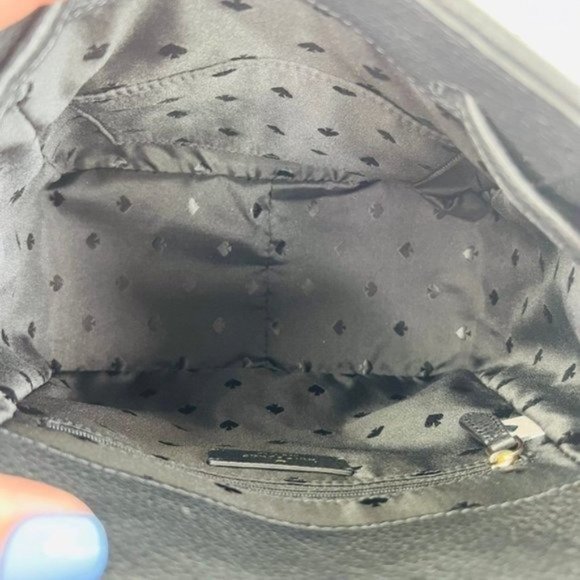 Kate Spade Leila Tweed Fabric Medium Flap Backpack - Picture 9 of 11